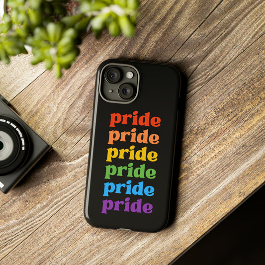 Pride LGBTQ+ Rainbow iphone Tough Cases