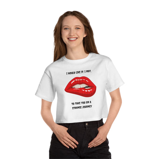 Rocky Horror picture show Quote Cropped T-Shirt