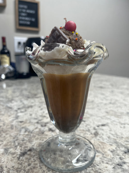 Chocolate Sundae Candle