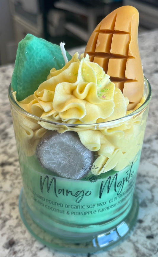Mango Mojito Dessert Candle