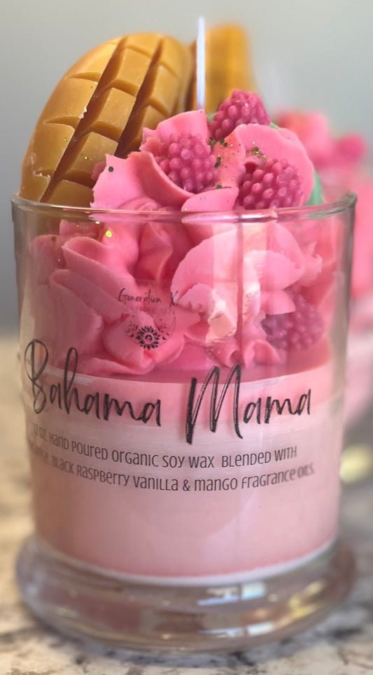 Bahama Mama Dessert Candle Cocktail