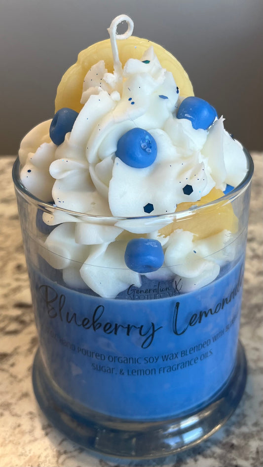Blueberry Lemonade Dessert Candle