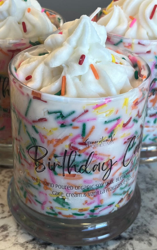 Birthday Cake Dessert Candle